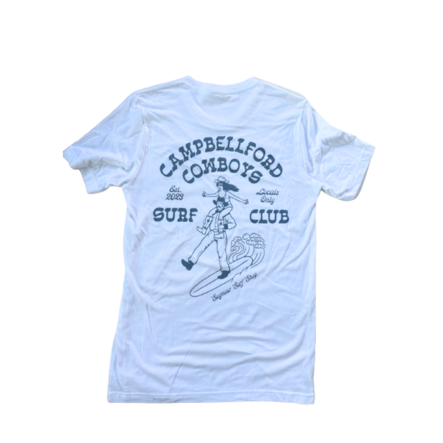 Campbellford Cowboys White Tee